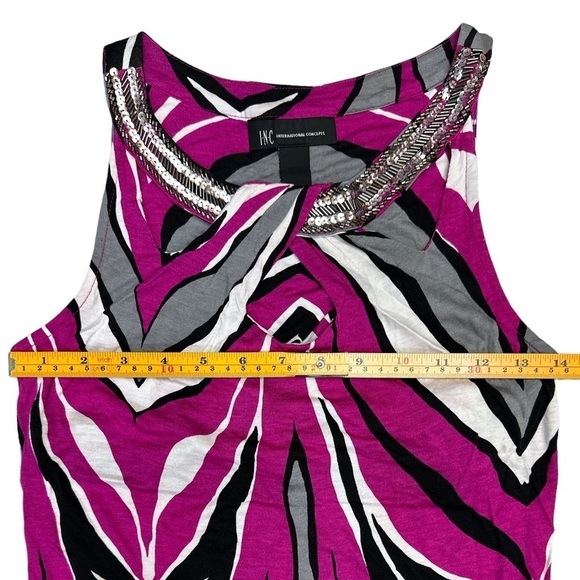 3/$30‎ INC Embellished Women's Halter Top Size Small - Picture 8 of 11